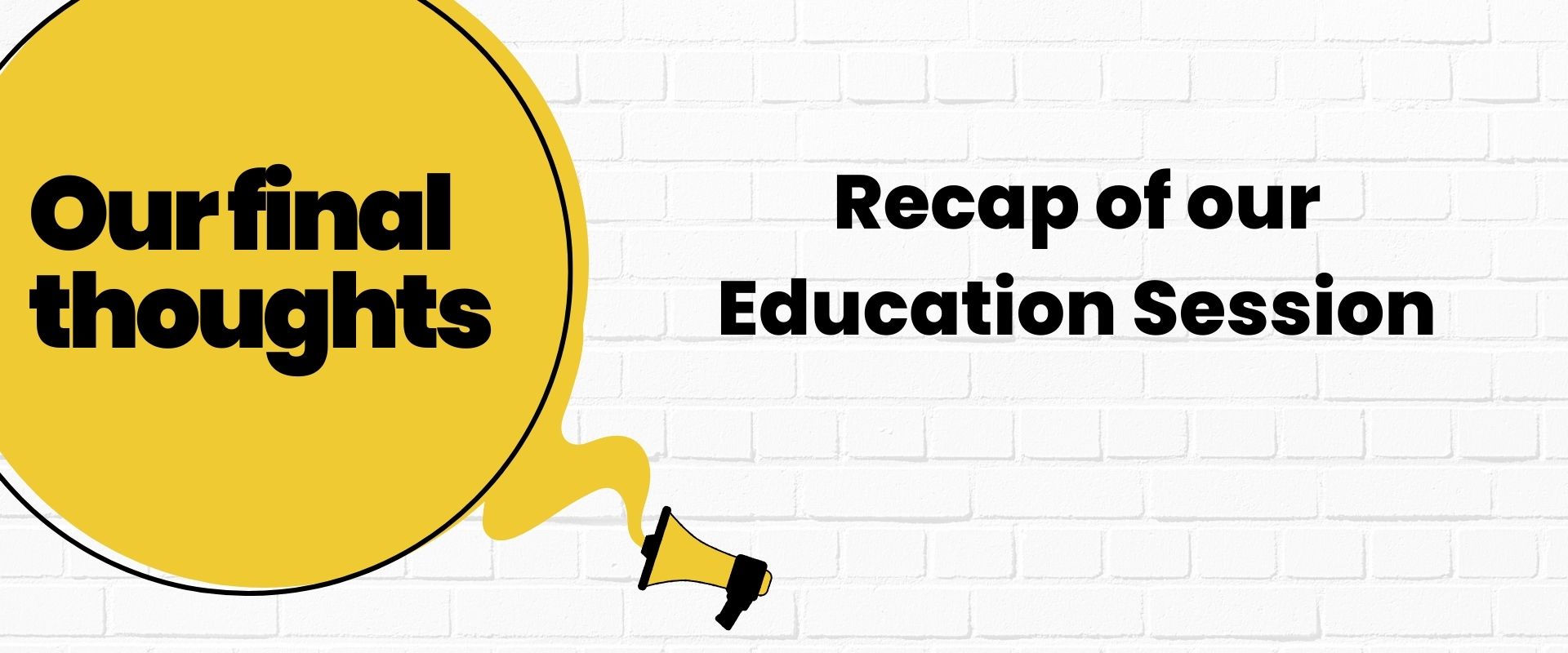 Solution Business Analysts - final thoughts on education session recap - 1920 × 800px